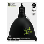 Clamp lamp Black edition Reptile Systems